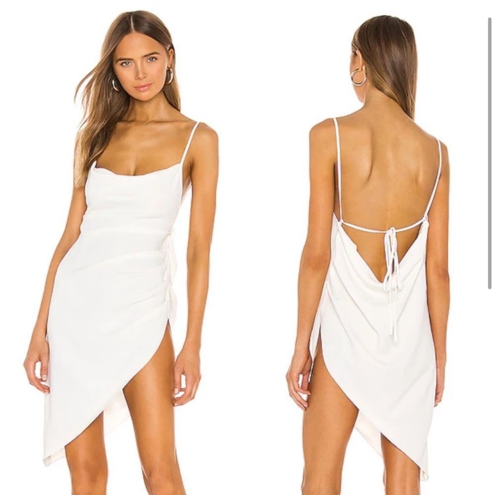 NWT Amanda Uprichard Janet Dress in Ivory Size Medium - - Picture 3 of 7